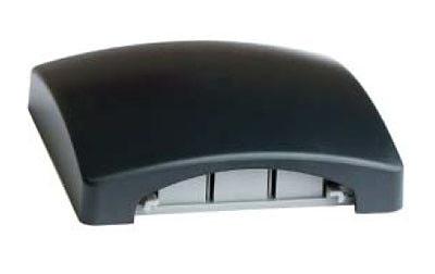 Тройник для напольного канала 75х17 мм DSP A, цвет чёрный фото 1