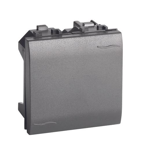 Выключатель, черный, 2мод. фото 1