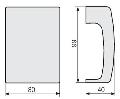 DCN W Тройник для плинтуса TCN фото 1