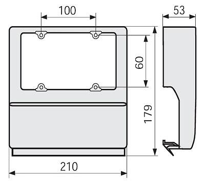SBN6 B Коробка под розетку п.р.100 мм для TBN фото 1
