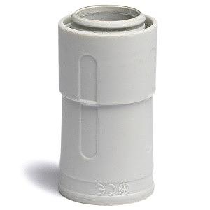 Переходник армированная труба - жесткая труба, IP67, д.20мм фото 1