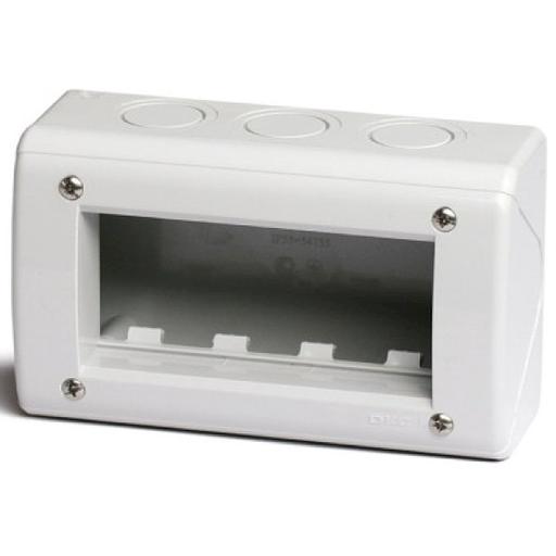 Модульная настен. коробка для эл/устан. изделий VIVA, IP55,2мод. фото 1
