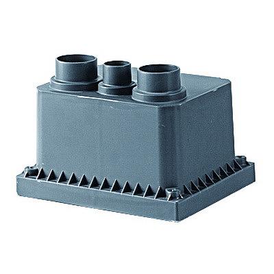 Смотровой переходной колодец с крышкой для двустенных труб,225х175х145 фото 1