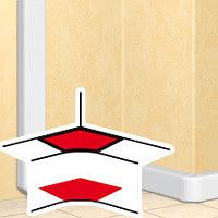 Угол внутренний для кабель-канала 80х50 фото 1