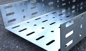 Лоток перфорированный, кабельный лоток 500х80 L=3000 (1,5мм) фото 1