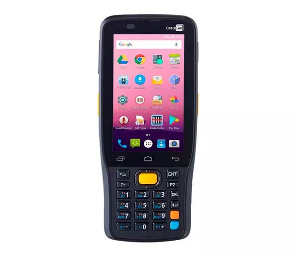 Терминал сбора данных RK25-2D-CL, Android 9.0, BT/WIFI/NFC, 2D Imager CipherLAB с прошивкой SDC,4" WVGA 230 nits, Камера 8M, 25 клавиш, EU Adapter, Snap on USB, GMS фото 1
