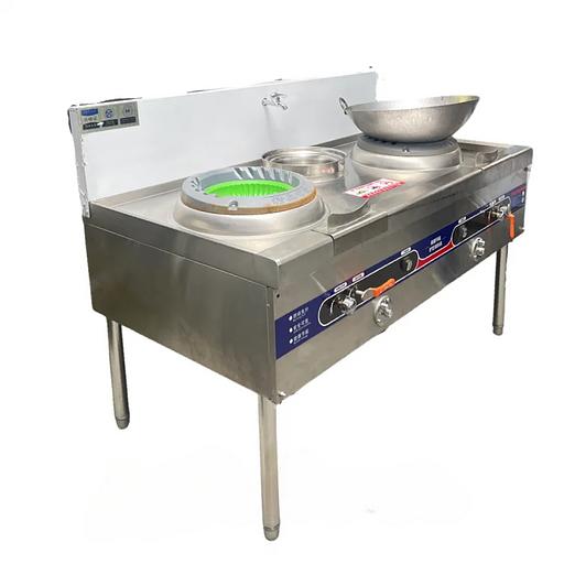 Плита газовая ВОК 2 конфорочная 1.5M фото 1