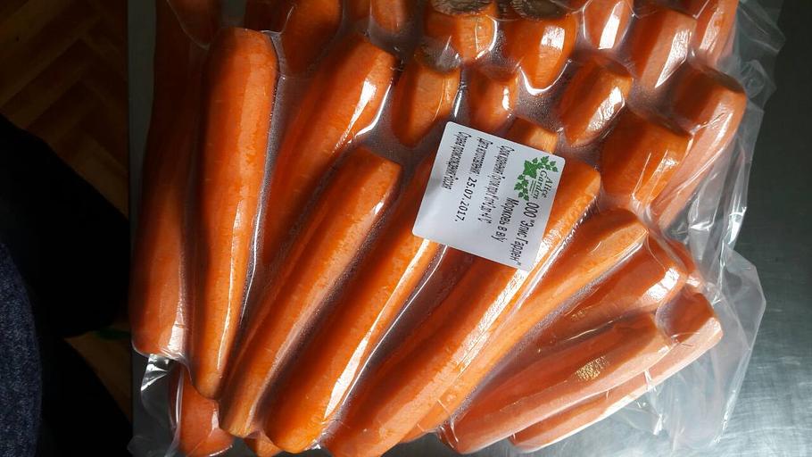 Морковь в вакуумной упаковке опт фото 1
