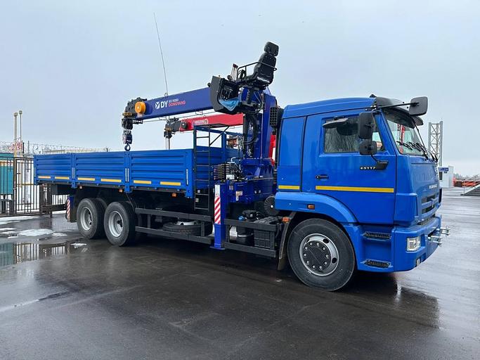 Бортовой камаз «65117» С КМУ Dongyang 1926 фото 1