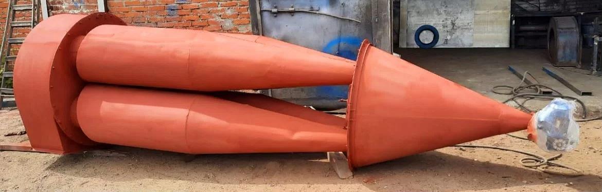 Циклон 4БЦШ-400 с воздухозаборником фото 2