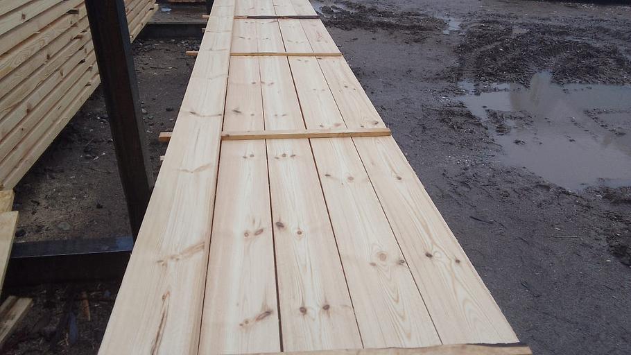 Доска сухая хвойная 25×100 мм фото 6