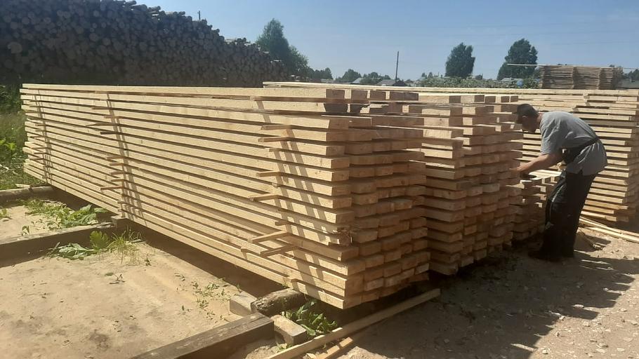 Доска сухая хвойная 25×125/150 мм фото 2