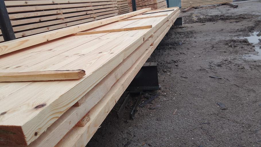 Доска сухая хвойная 25×125/150 мм фото 5