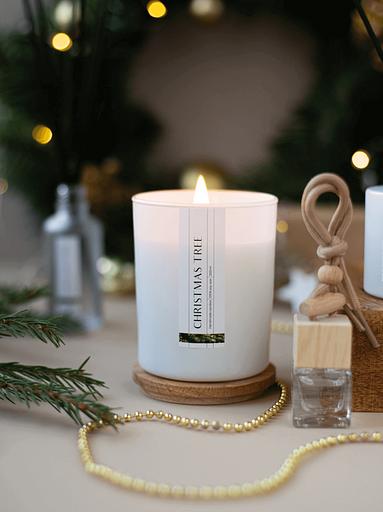 Свеча ароматическая Aesthete home «Christmas Tree» 250 мл ОПТ фото 2