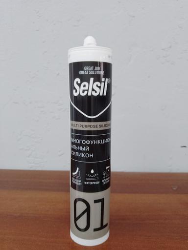Многофункциональный силикон Selsil 280 гр прозрачный. фото 1