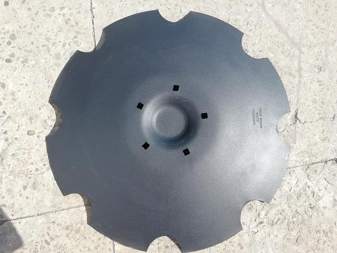 3490467SST Диск Lemken Rubin 5 отв. Диск Lemken Rubin 620*6 мм 5 кв отв. 13*13мм на расстояние 158 мм. Турция фото 2