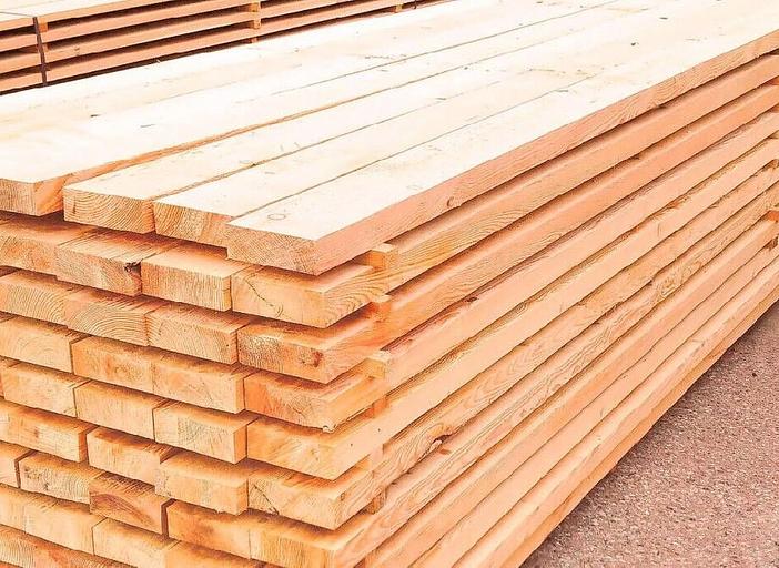 Доска Wood board сосна, ель D 20-50/100-250/3-6 фото 1