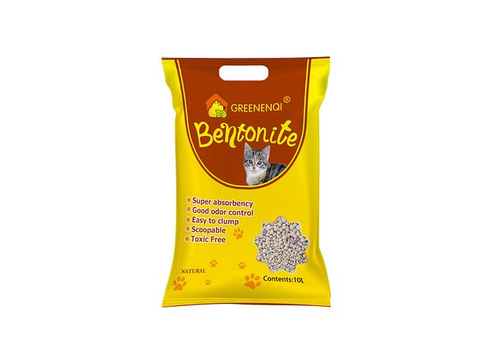 Наполнитель комкующийся для кошачьего туалета ENQI 10 л фото 1