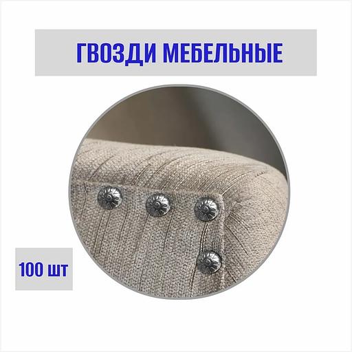Гвоздь декоративный 11×26 мм 100 шт 0.11 кг фото 3