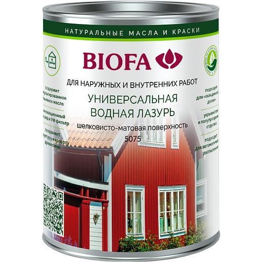 Универсальная водная лазурь для наружных и внутренних работ 5075 Biofa 0,4 л ОПТ фото 1