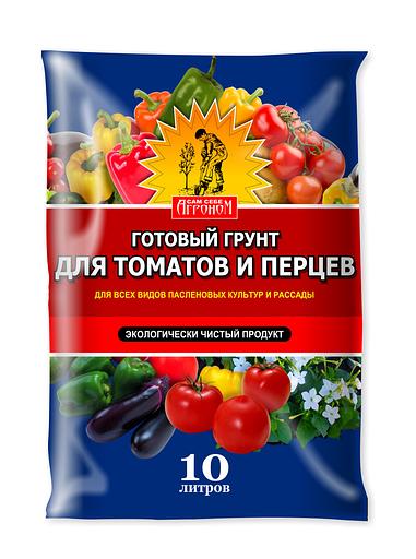 Готовый грунт «Для томатов и перцев» ОПТ фото 1