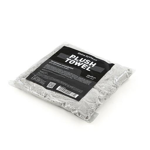 Shine Systems Plush Towel плюшевая микрофибра для финишных работ 40х40см, 500 гр/м² опт фото 2