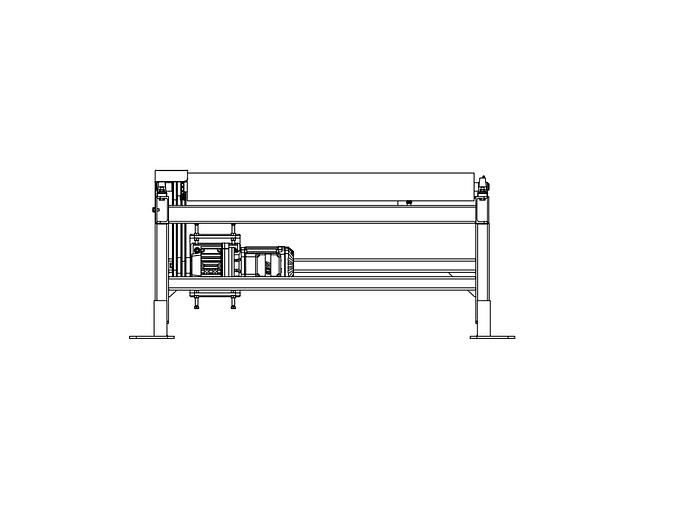 Рольганг (Роликовый конвейер) Т01A01 фото 2