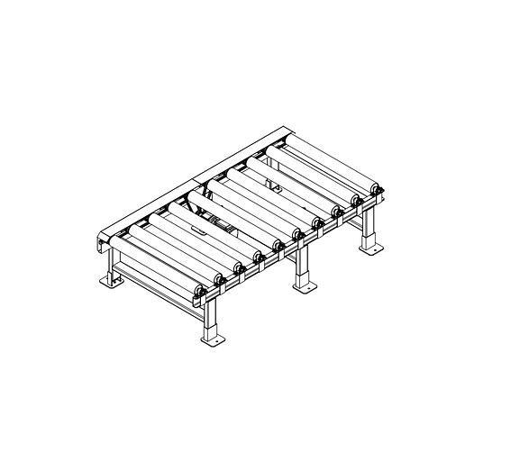 Рольганг (Роликовый конвейер) Т01A01 фото 4