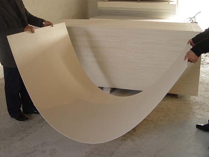 Стекломагниевый лист 12 мм Премиум кремовый 1220×2440 мм фото 1