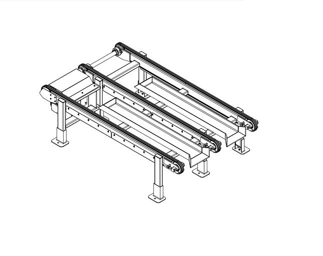 Цепной транспортер под погрузчик Е09В01 фото 4