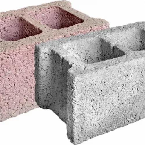 Сплитерный блок серый рванный 390х190х190 мм фото 1