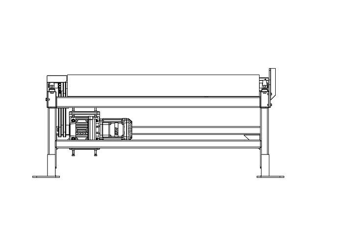Рольганг поперечный под погрузчик Е08А01 фото 3