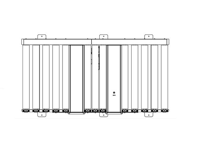 Рольганг поперечный под погрузчик Р01А04 фото 1