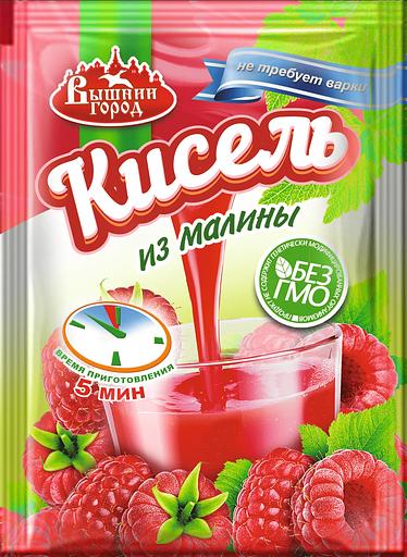Кисель Вышний город из малины, 30 г ОПТ фото 1