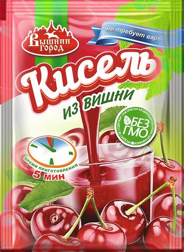 Кисель Вышний город из вишни, 30 г ОПТ фото 1