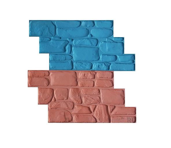 Форма для печатного бетона «Речной булыжник» фото 1