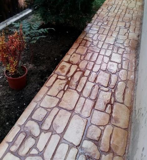 Форма для печатного бетона «Речной булыжник» фото 2