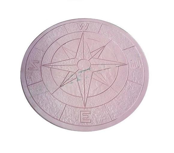 Форма для печатного бетона «Компас» фото 1