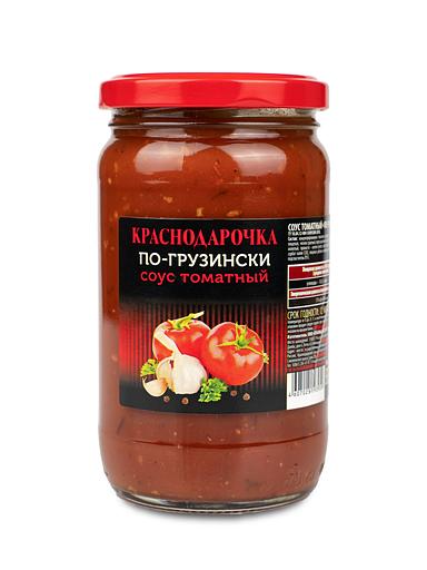 Соус «По-грузински» Краснодарочка, 370 г, опт фото 1
