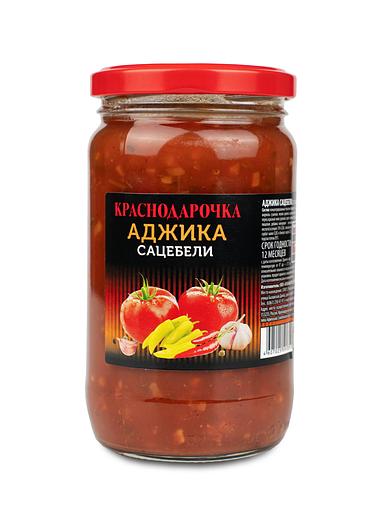 Аджика «Сацебели» Краснодарочка, 370 г, опт фото 1