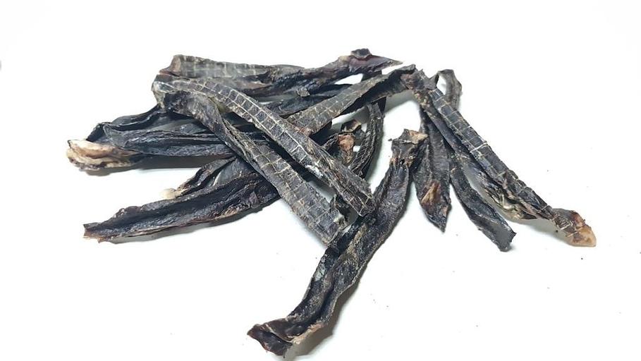 Сердце ягнёнка-соломка для собак опт фото 2