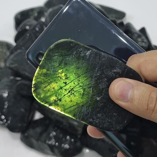 Премиум камни для бани и сауны Нефрит шлифованный 40-80 мм фото 4