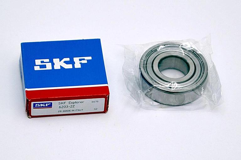 Подшипник SKF 6203 ZZ (80203) 17*40*12мм фото 1