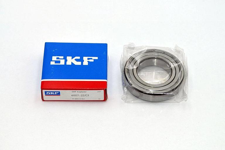 Подшипник SKF 6007 ZZ C3 (80107 (76)) 35*62*14мм фото 1