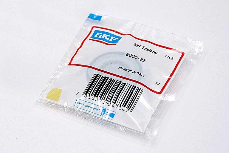 Подшипник SKF 6000 ZZ (80100) 10*26*8мм фото 1