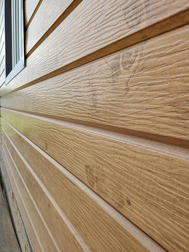 Metal siding “Eurobeam with embossing” color Printech LOG 3D фото 5