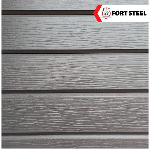 Металлический сайдинг «Евробрус с тиснением» цвет RAL 8019 RoofToppe фото 6