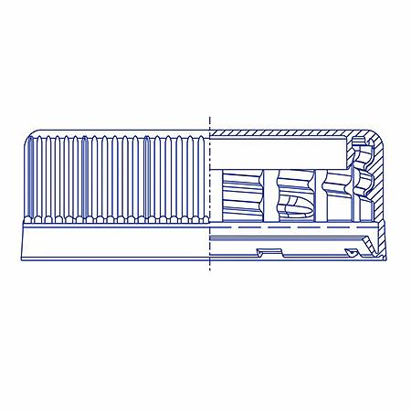 Plastic cap for pet bottles “sc 3814” фото 2