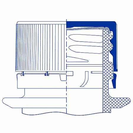 Plastic cap for pet bottles “sc 2000” фото 2