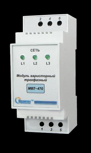 Үш фазалы варисторлық модуль MVT-470 фото 1